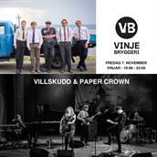 Villskudd & Paper Crown Konsert