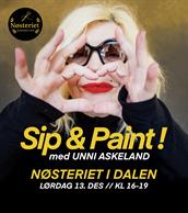 Sip & Paint med Unni Askeland