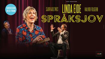 Linda Eide Språksjov på Egersund kulturhus