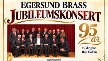 Egersund Brass 95 år - jubileumskonsert med The Brazz Brothers