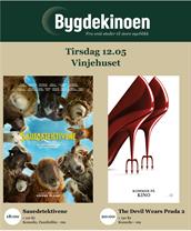 Bygdekino: Sauedetektivene//The Devil Wears Prada 2