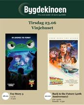 Bygdekino: Toy Story 5 // Back to the Future
