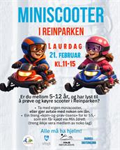 Miniscooter i Reinparken