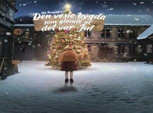 Plakat Den vesle bygda som glømte at det var jul | Teaterforestilling inne