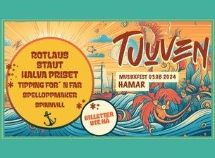 Plakat Tjuven Musikkfest 2024