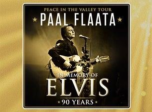 Plakat In Memory Of Elvis 90 Years, PEACE IN THE VALLEY TOUR