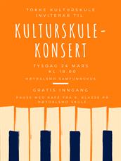 Kulturskulekonsert på Høydalsmo samfunnshus