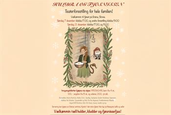 Huldra og Fjøsnissen- Teater for hele familien!