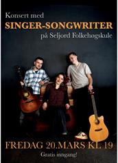 Konsert med Singer-songwriter på Seljord Folkehøgskule