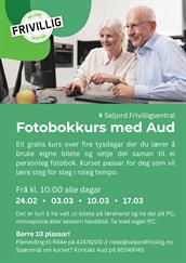 Fotobokkurs med Aud