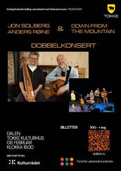 Konsert med Jon Solberg/Anders Røine og Down from the mountain