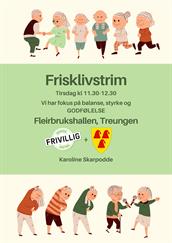 Frisklivstrim i fleirbrukshallen