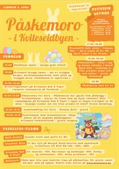 Påskemoro i Kviteseidbyen