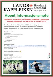 Landskappleiken, informasjonsmøte