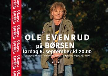 Konsert med Ole Evenrud på Børsen Flekkefjord