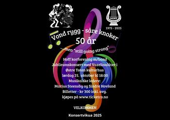 Vond rygg - såre knoker ....men "still going strong"