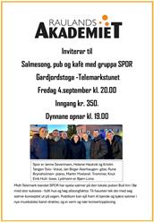 Salmer, pub og kafè