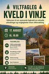 Viltfagleg Kveld i Vinje
