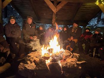 Friluftslivstur på Hammeren