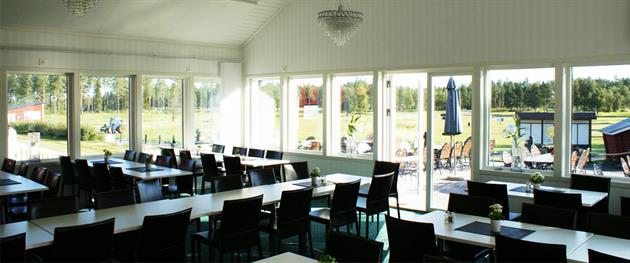 Interiör restaurang, Piteå Golf klubb Restaurang