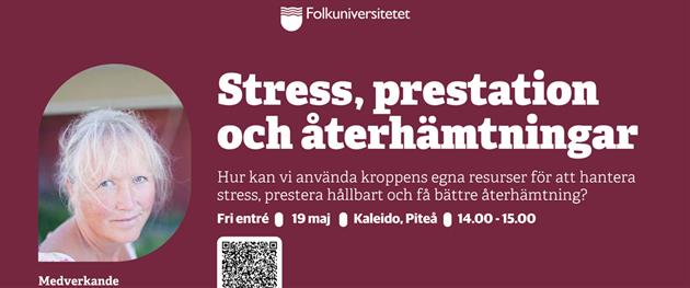 Föreläsning med Anitha Risberg. Medicine Dr i Fysiologi