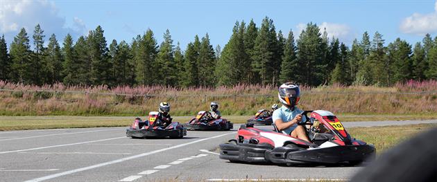 Gokart på banan, Sara Holm