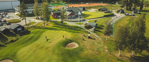 Golfklubben från ovan