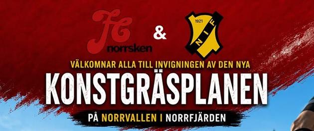 Invigning av den nya konstgräsplanen