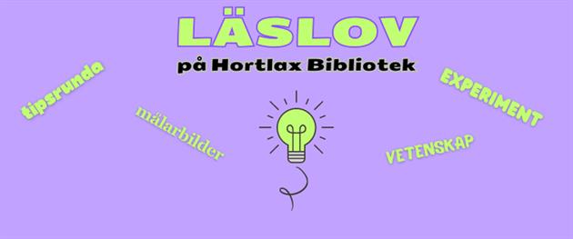 Läslov Hortlax bibliotek