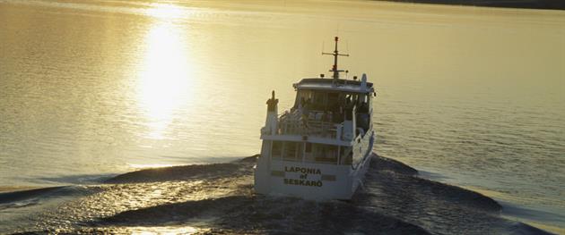 M/S Laponia i kvällssol, Laponia rederi