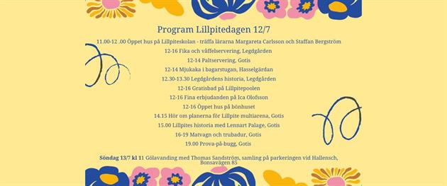 Lillpitedagen program