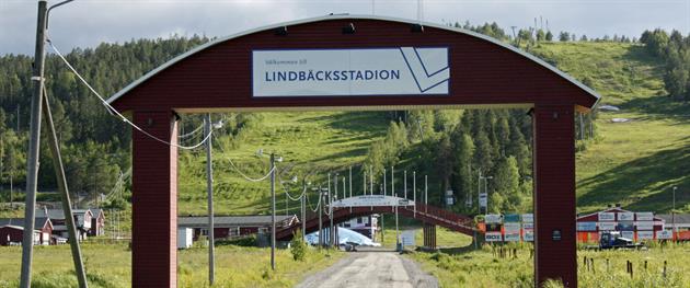 Entrance to Linbäcksstadium summertime!, KF