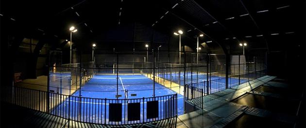 Padelbanorna i Rivierahallen, Pite Havsbad