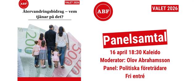 Panelsamtal - Återvandringsbidrag