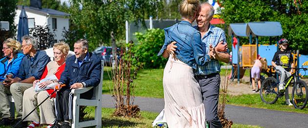 Underhållning i Roseniusparken