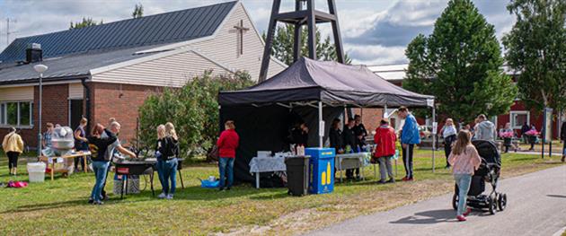 Loppistält i Rosvik