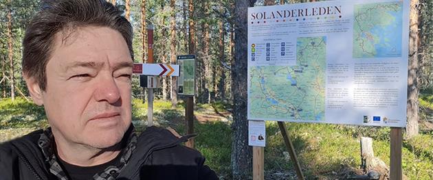 Hansi Gelter och Solanderleden