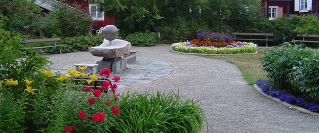 Solanderparken intill Solandergården, Piteå kommun