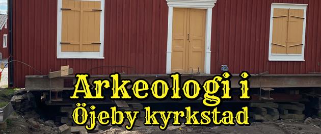 Från sommarens utgrävning vid kyrkstadstorget.