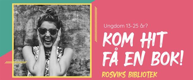 Kom hit - Få en bok, Rosviks bibliotek, Piteå Biblioteken
