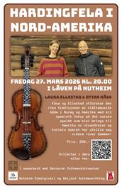 Hardingfela i Nord-Amerika