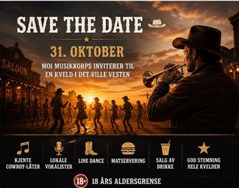 Westernkveld med Moi Musikkkorps på Lundetun