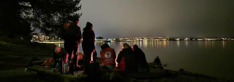 Plakat Vinterkveldstur langs Mjøsa for unge voksne