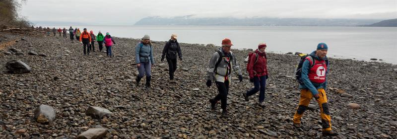 Plakat Helgøya rundt til fots