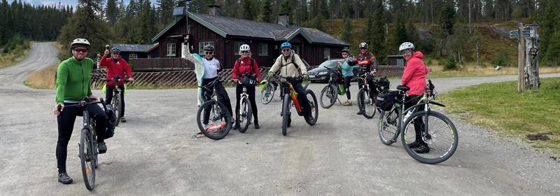 Plakat Stange på kryss og tvers - sykkeltur