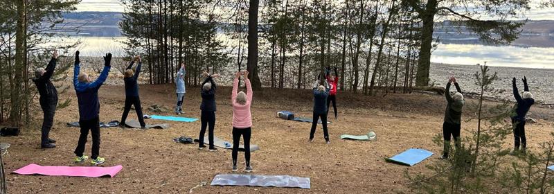 Plakat Friluftstrimmen i HHT