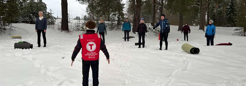 Plakat Friluftstrimmen i HHT