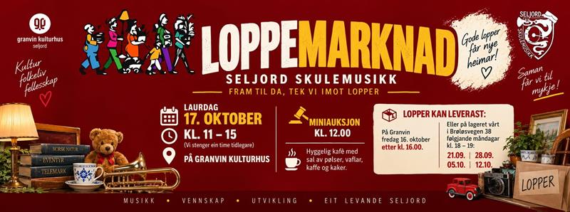 Loppemarknad - Vest-Telemark.no