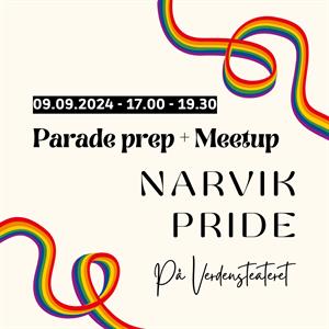 Pride-prep og meetup i Narvik