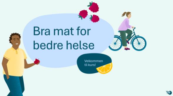 Plakat Bra mat for bedre helse